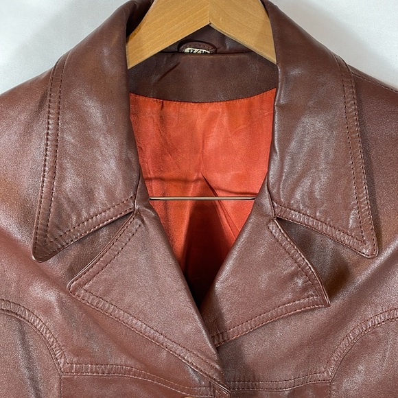 Genuine Leather jacket. - Picture 2 of 5